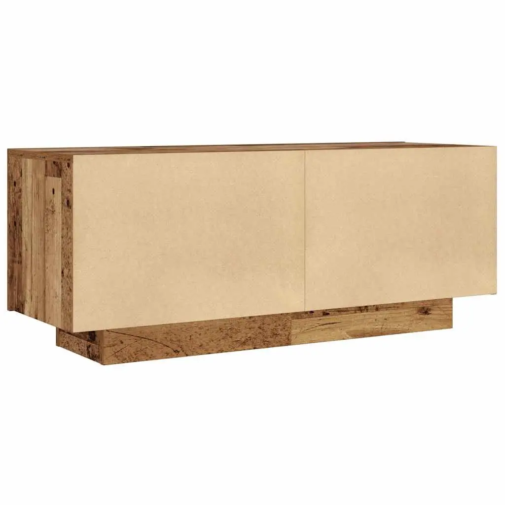 TV Stand Old Wood Style Media Unit 100x35x40cm