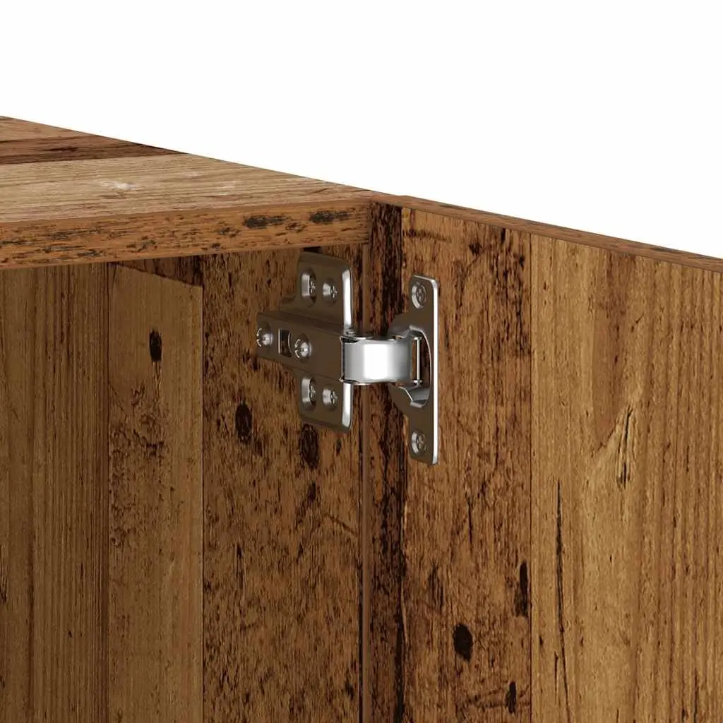 TV Stand Old Wood Style Media Unit 100x35x40cm