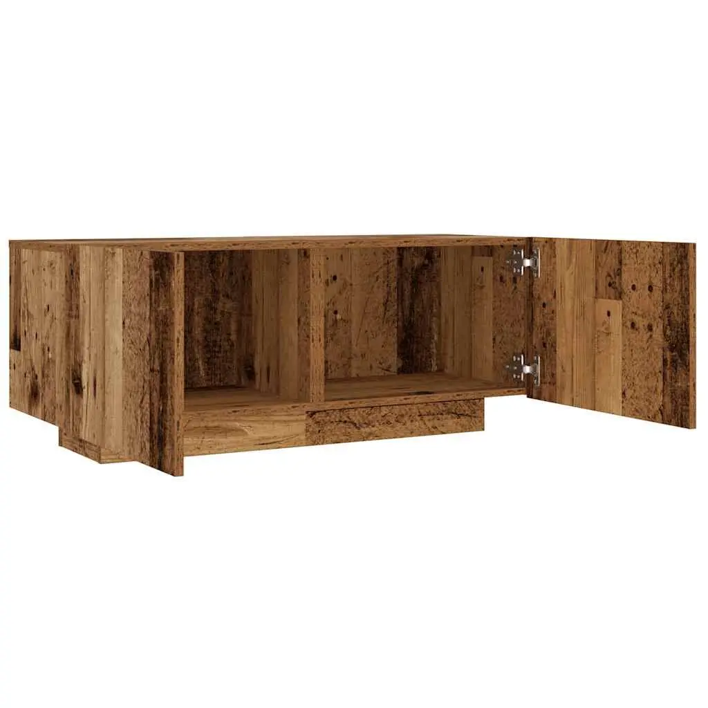 TV Stand Old Wood Style Media Unit 100x35x40cm