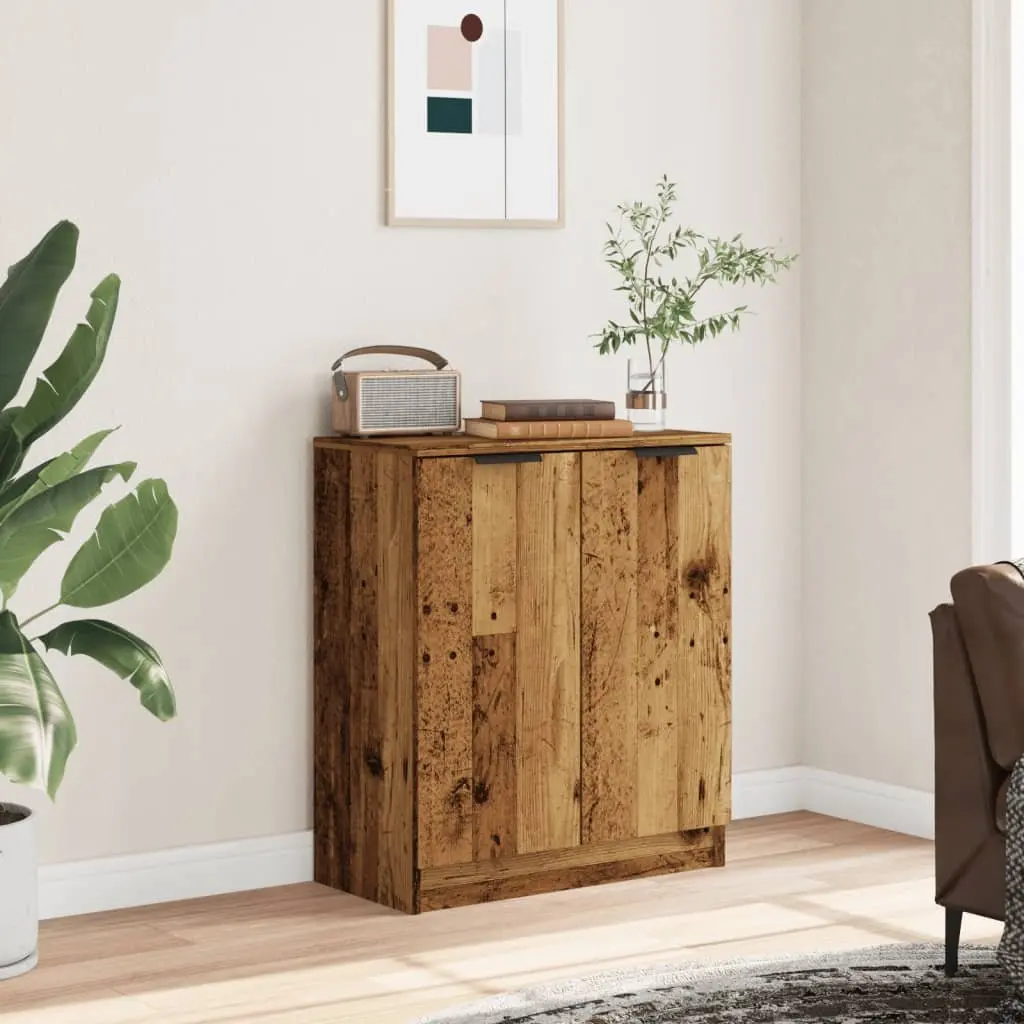 Sideboard Old Wood Engineered Wood Storage Unit 60x30x70cm