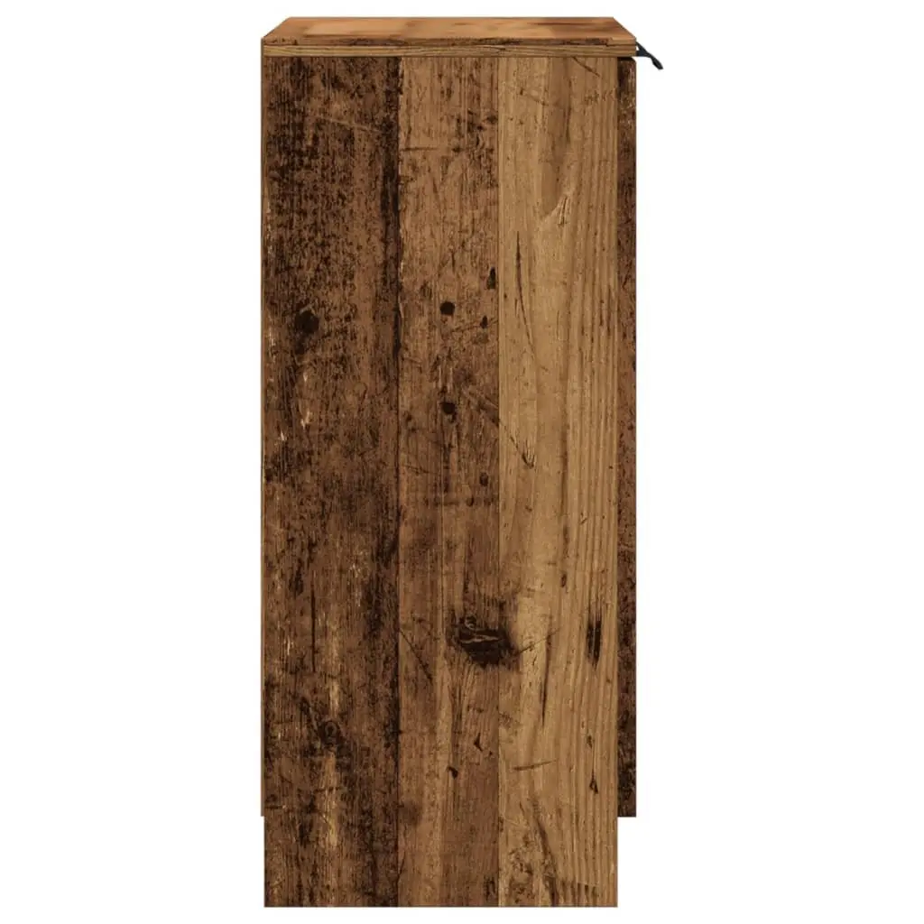Sideboard Old Wood Engineered Wood Storage Unit 60x30x70cm
