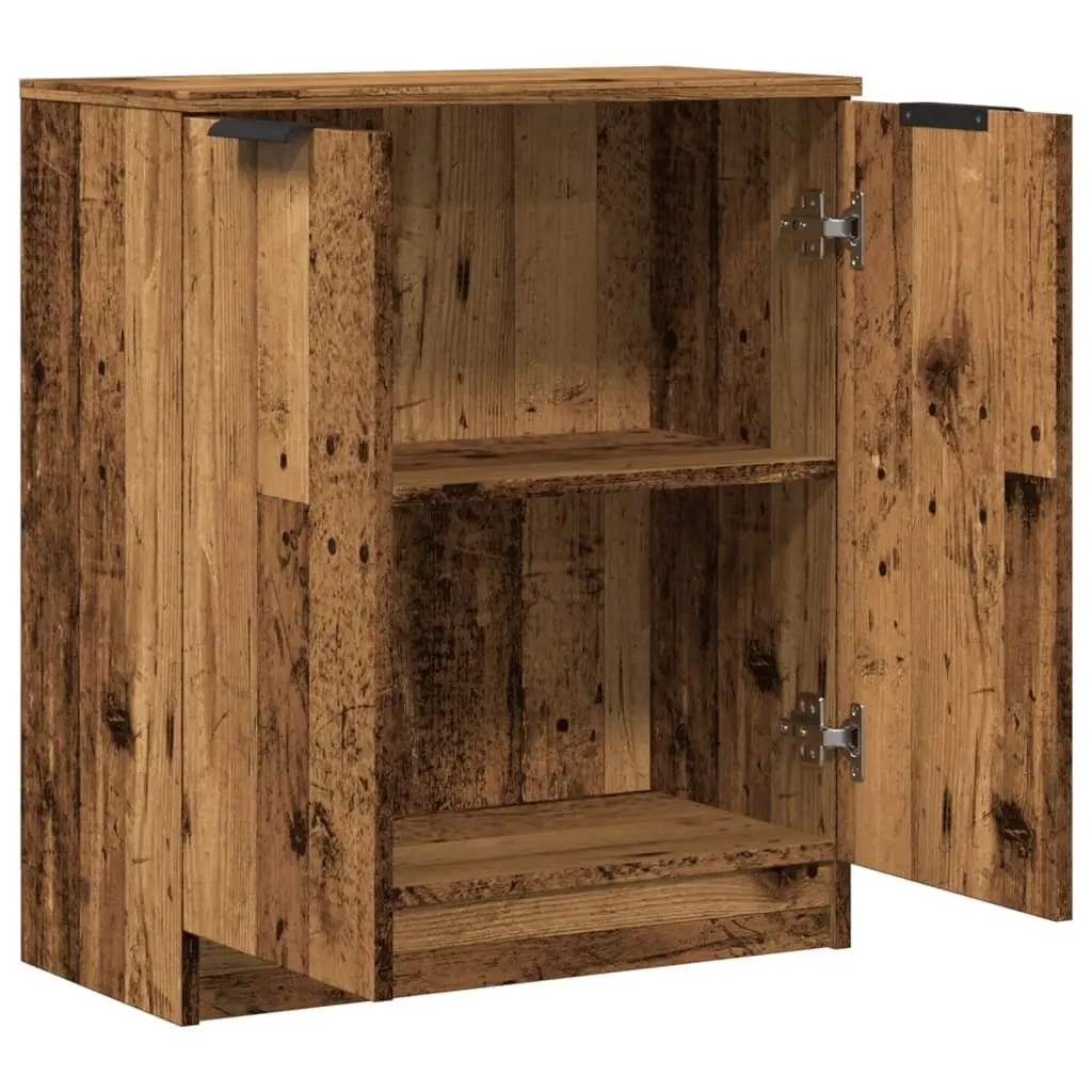 Sideboard Old Wood Engineered Wood Storage Unit 60x30x70cm