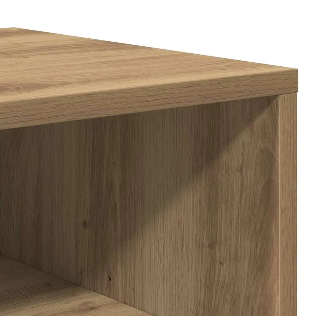 TV Cabinet Engineered Wood Brown Storage Unit 150 x 33.5 x 45 cm