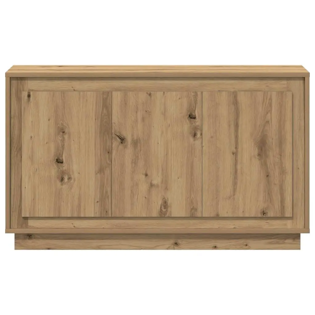 Sideboard Storage Cabinet Brown Engineered Wood 6 Compartments Living Room