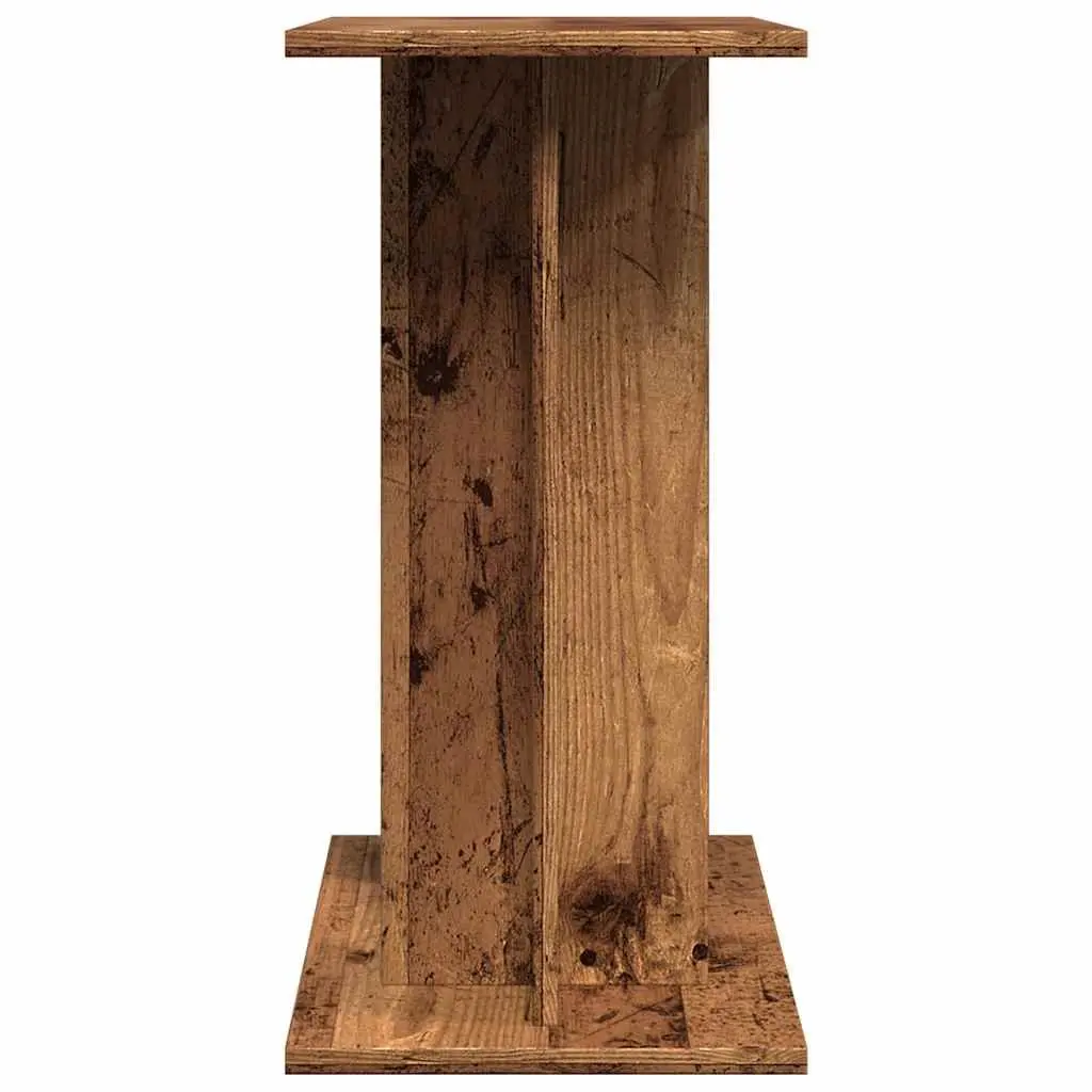 Aquarium Stand 60x30x60 cm Fish Tank Cabinet 3 Tier Storage Old Wood Look