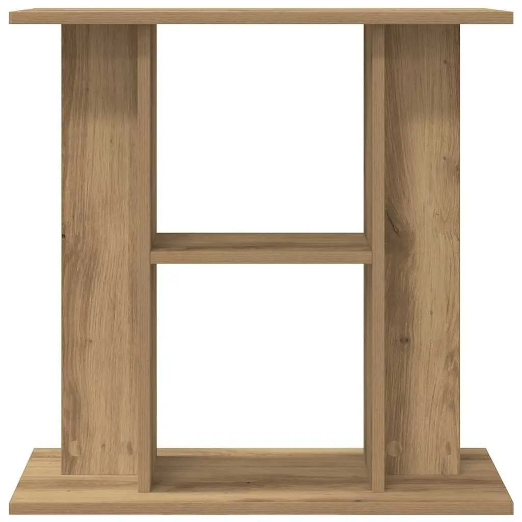 Aquarium Stand 60x30x60 cm Brown Engineered Wood Fish Tank 3 Tier Storage