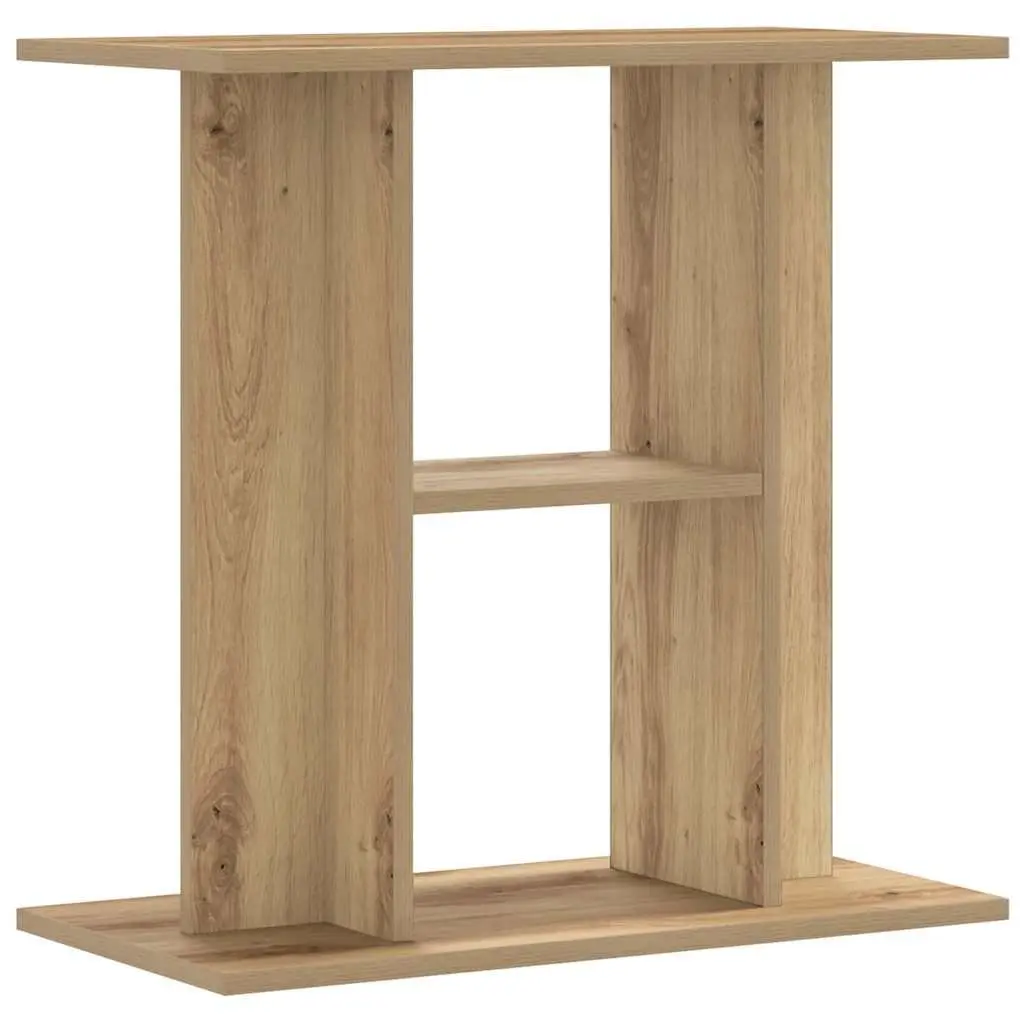 Aquarium Stand 60x30x60 cm Brown Engineered Wood Fish Tank 3 Tier Storage