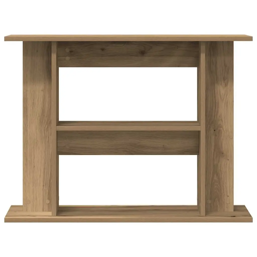 Aquarium Stand Engineered Wood Brown 80x35x60 cm 3 Tier Fish Tank Cabinet