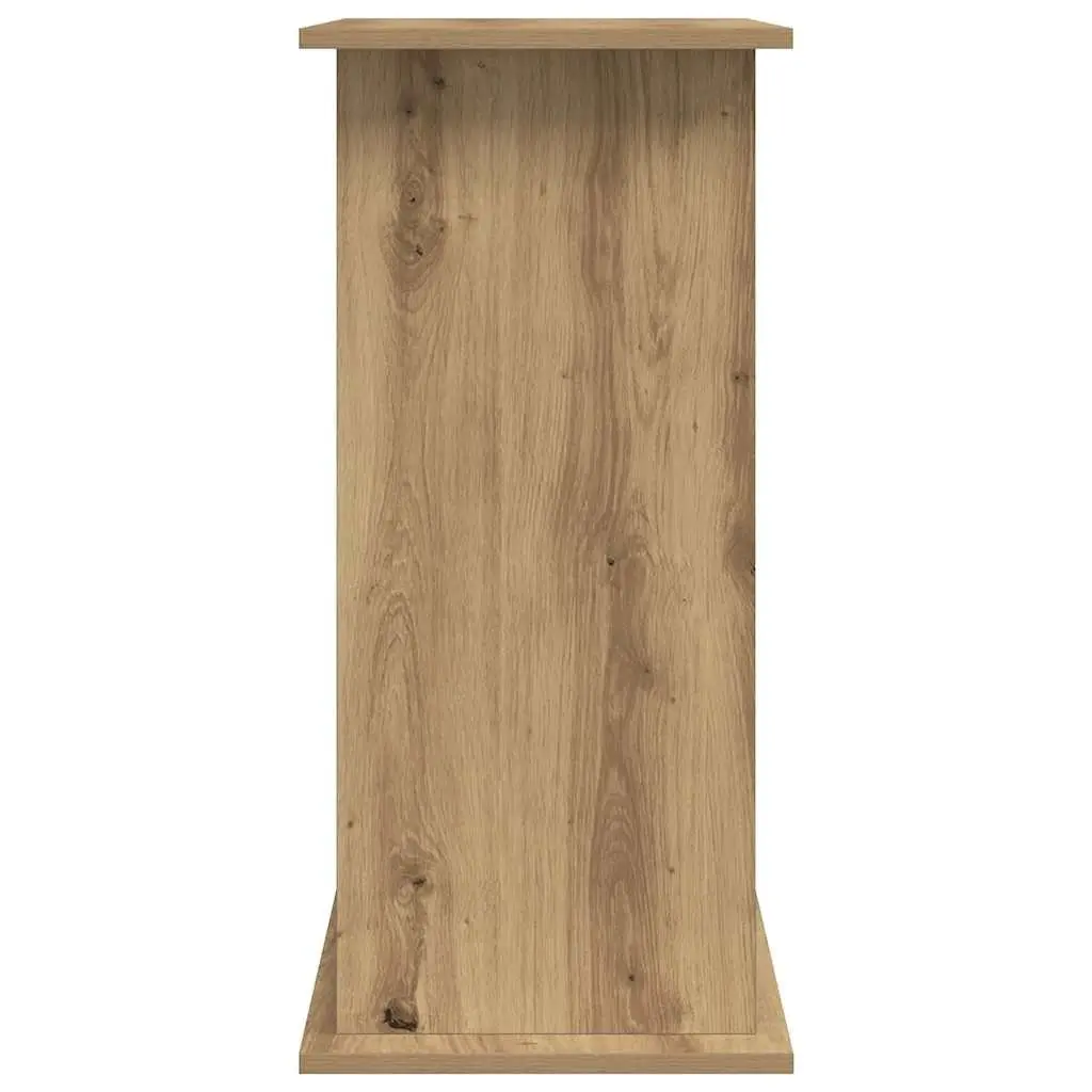 Aquarium Stand 3-Tier Storage Fish Tank Cabinet Brown Engineered Wood Display