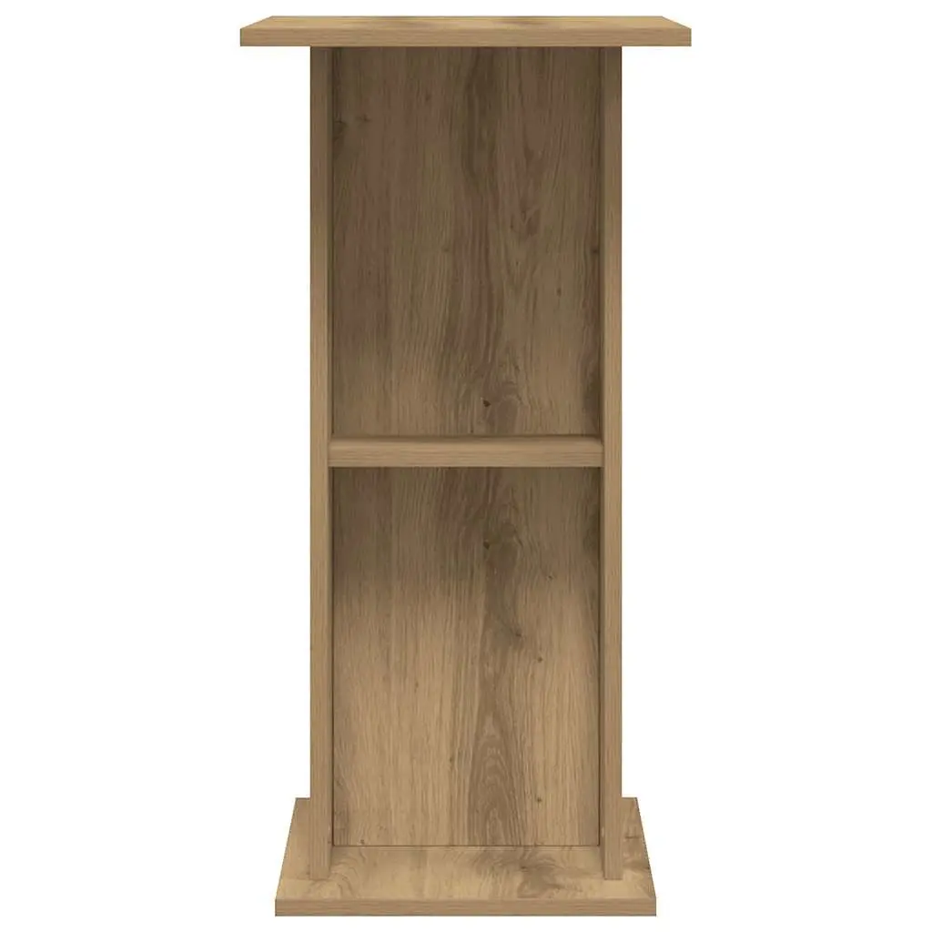 Aquarium Stand Engineered Wood Brown Storage Cabinet 36W x 60.5D x 72.5H cm