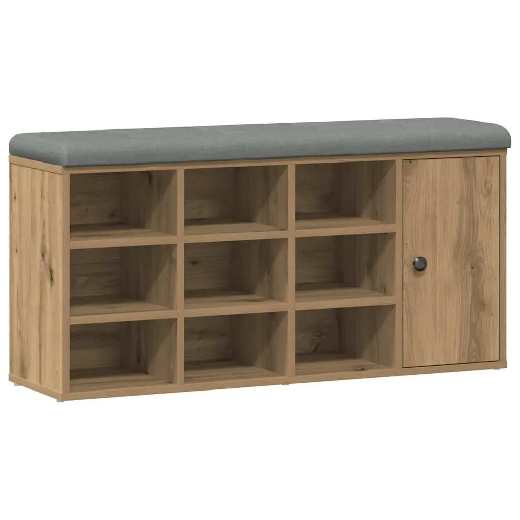 Entryway Storage Bench with Padded Seat