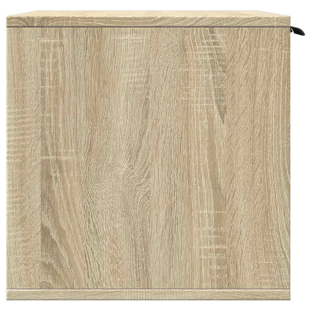 Cat Litter Box Enclosure Furniture Engineered Wood Cabinet Side Table Storage