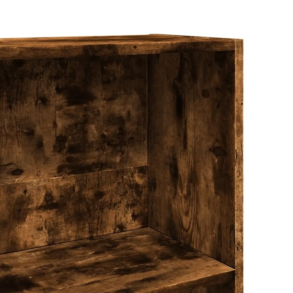 Smoked Oak Bookcase for Organizing