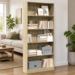 Sonoma Oak Bookcase: Your Space's New Best Friend