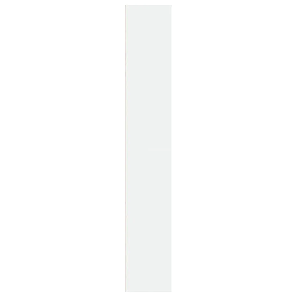 Bookcase White Open Shelves 40x30x189 cm Storage Cabinet Living Room Bedroom