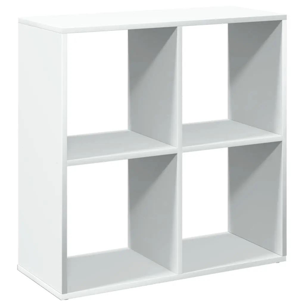 Room Divider Bookcase White 69.5x29x69.5 cm Cube Storage Shelving Unit Bookshelf