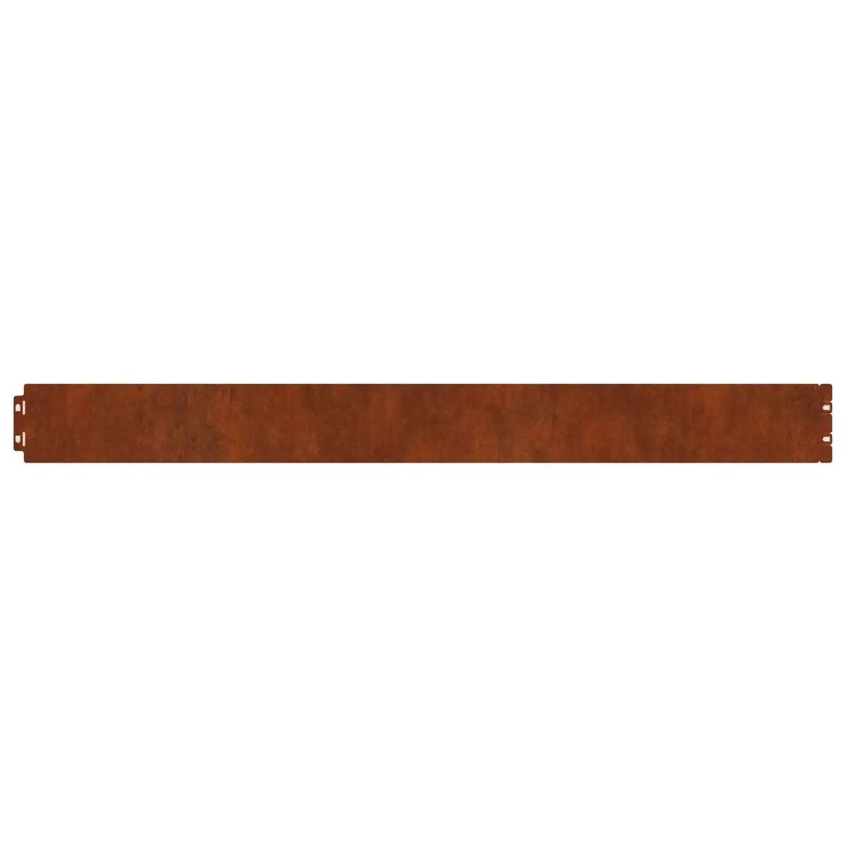 Garden Lawn Edging Border Flexible Weathering Steel 20x103cm 30 Piece