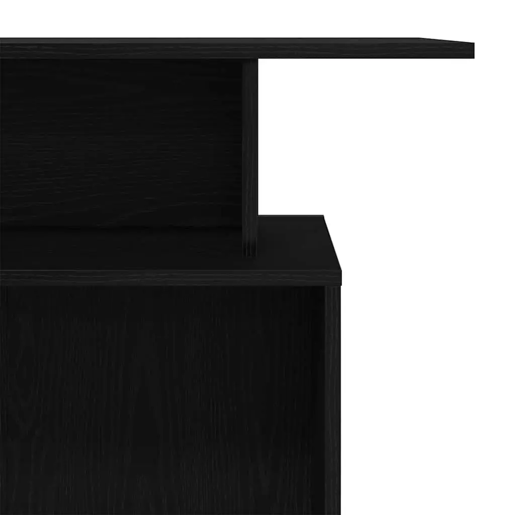 Black Reception Desk for Seamless Interactions
