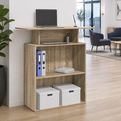 Your New Reception Desk 100x40x104 cm in Sonoma Oak