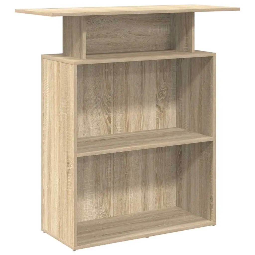 Reception Desk 100x40x104 cm in Sonoma Oak