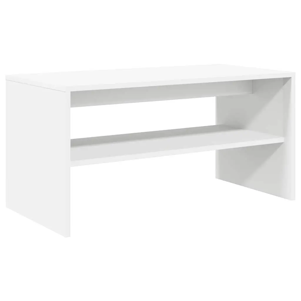 TV Cabinet White Engineered Wood 60x40x40 cm Media Storage Unit