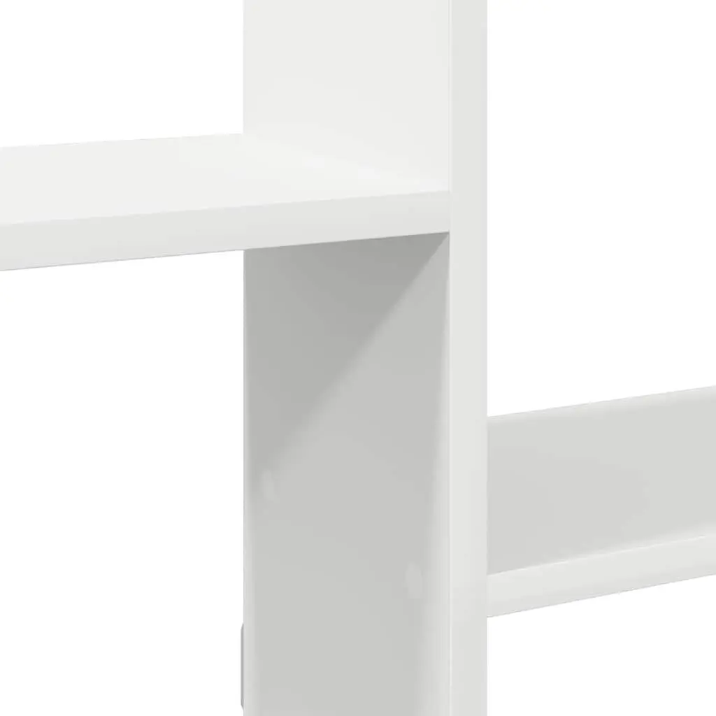 Wall Cube Shelf 5 Compartments Floating Storage Organizer Home Decor White