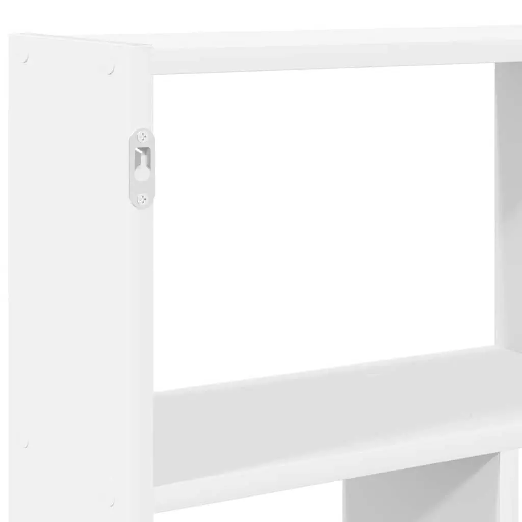 Floating Wall Shelf 12 Compartment White Cube Storage Organizer
