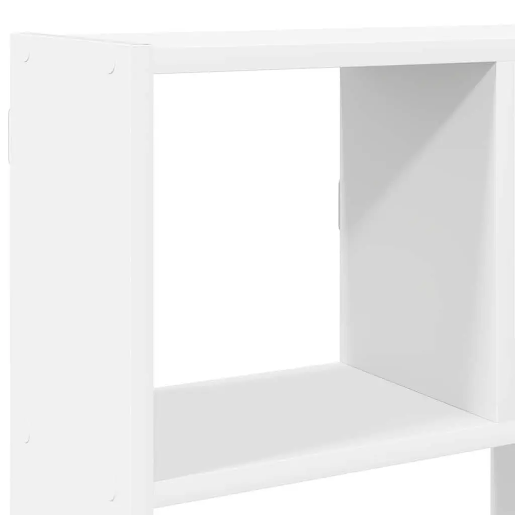 Floating Wall Shelf 12 Compartment White Cube Storage Organizer