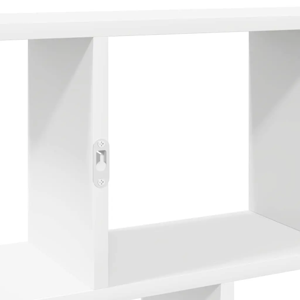 Wall Cube Shelf 15 Compartments White Floating Storage Organizer