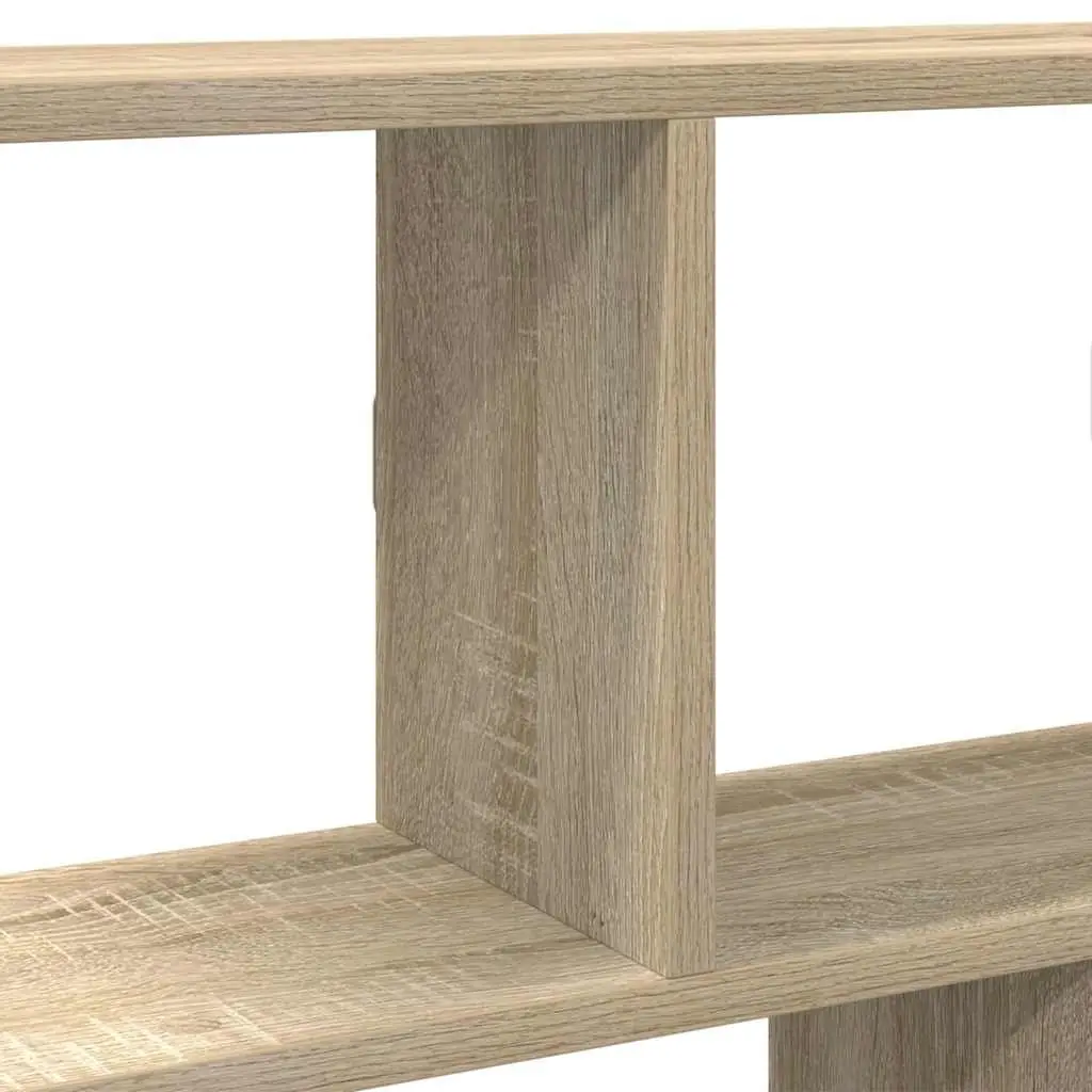 Wall Cube Shelf Floating Storage Box 15 Compartments Brown