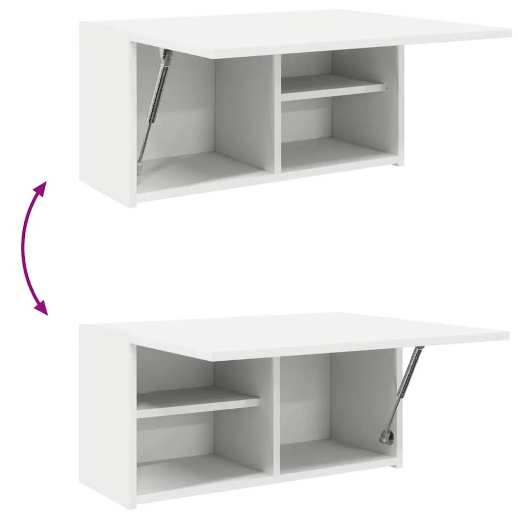 Bathroom Wall Cabinet White 60x25x30 cm Storage Unit