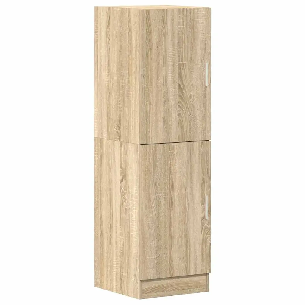 Kitchen Cabinet Sonoma Oak Storage Unit Engineered Wood Brown 38x41.5x131.5 cm