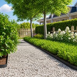 Create Your Garden Boundaries with Black Steel Edging Strips