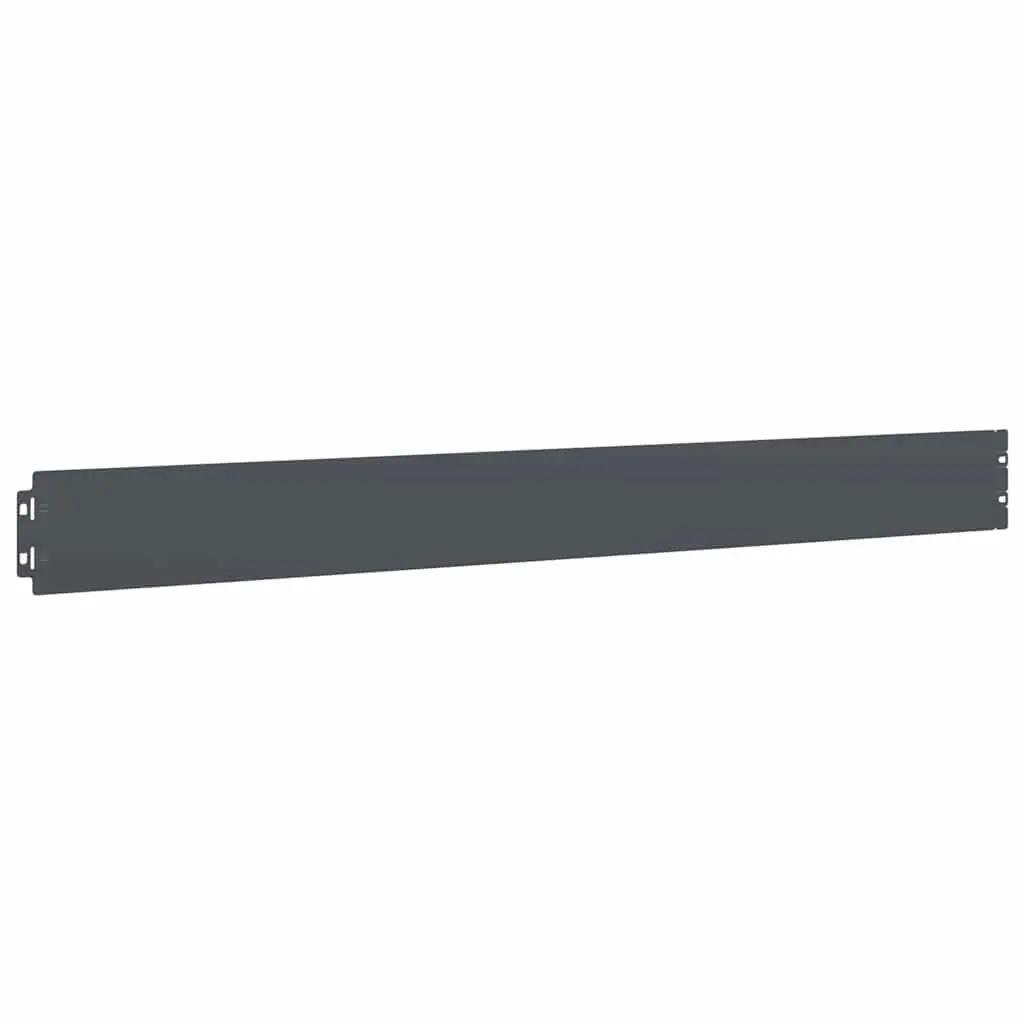Lawn Edging Flexible Anthracite Cold-Rolled Steel 10 Pieces