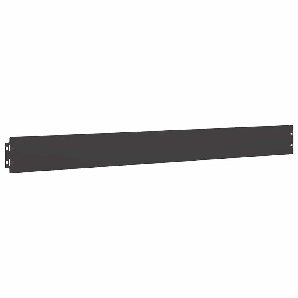 Garden Lawn Edging Cold-Rolled Steel Borders Black 10x103 cm
