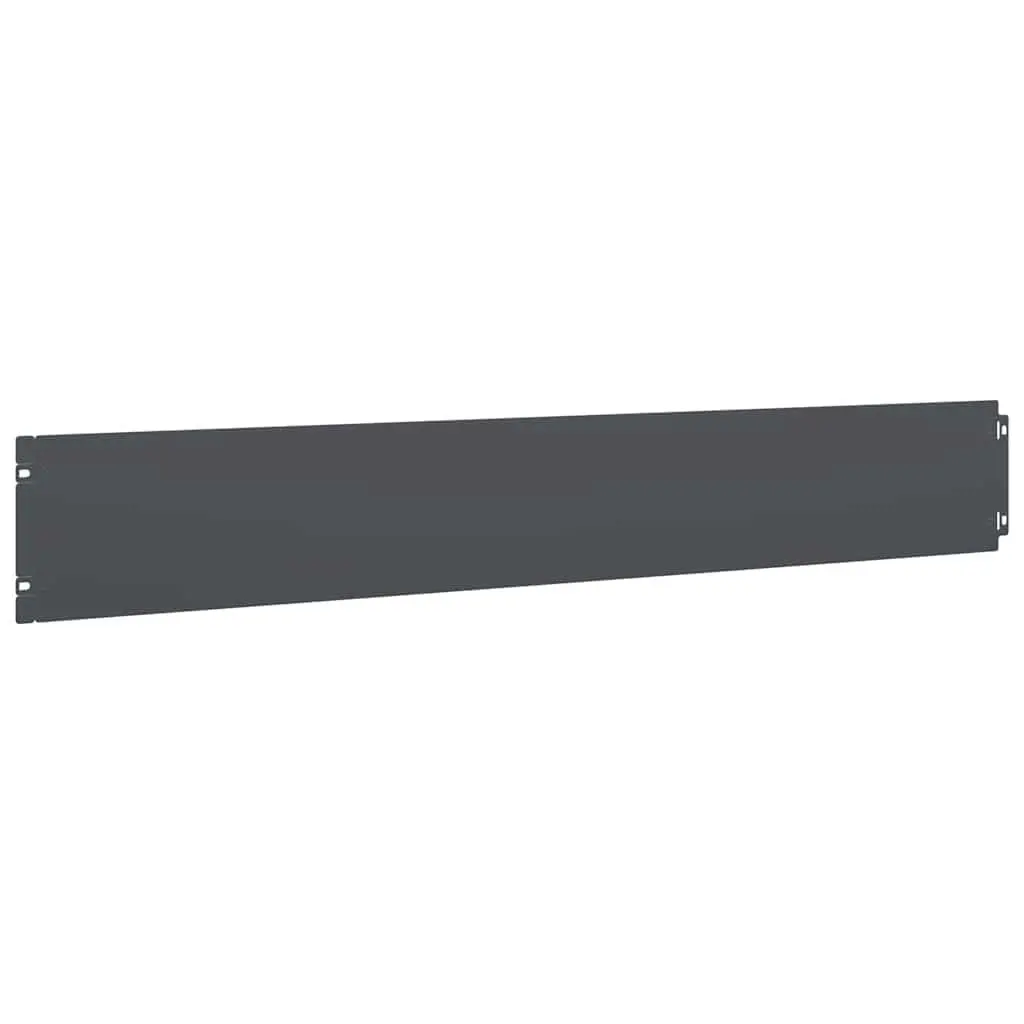 Lawn Edging Steel Borders Black 15x103 cm 10 Piece