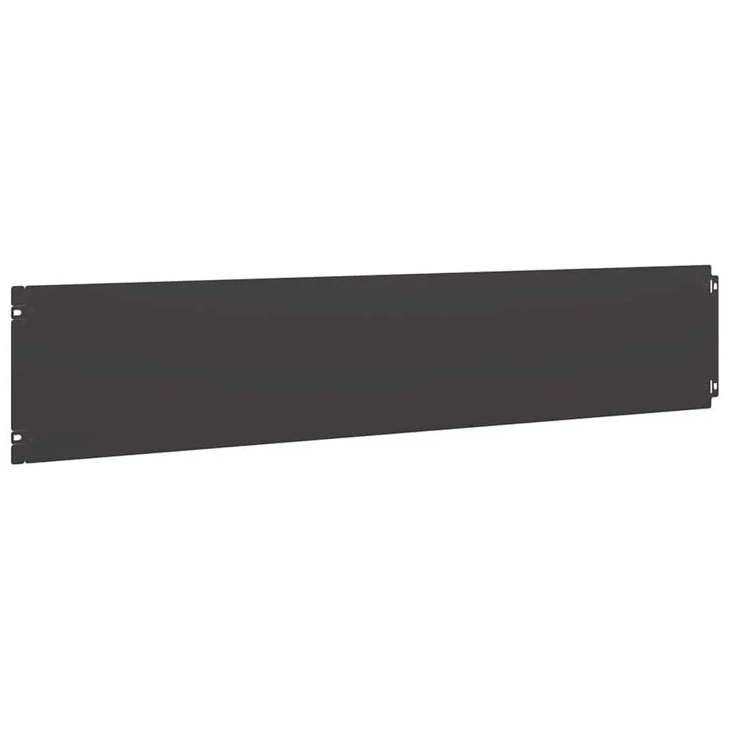 Garden Lawn Edging Black Steel Borders 20x103 cm 10 Piece Landscape Edger