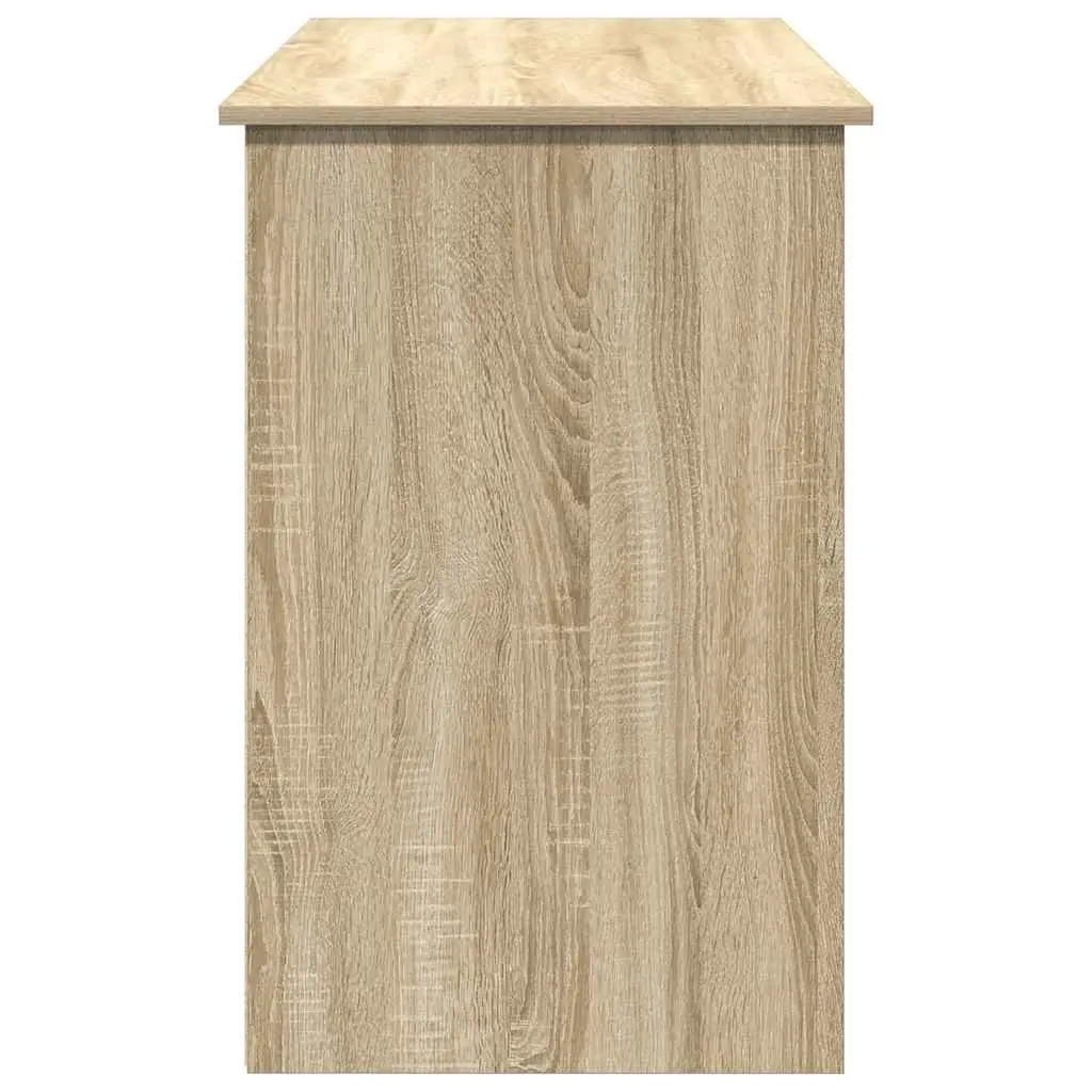 Writing Desk Spacious Work Surface 102L x 50W x 75H cm Sonoma Oak Engineered Wood