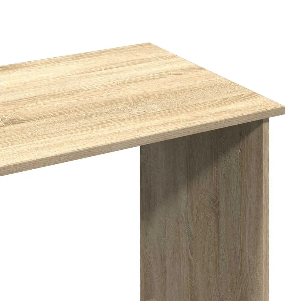 Writing Desk Spacious Work Surface 102L x 50W x 75H cm Sonoma Oak Engineered Wood