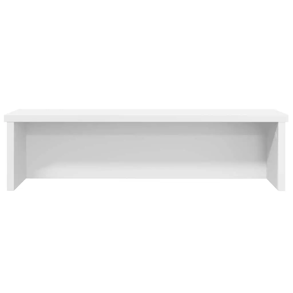 Stackable Kitchen Rack Organiser White 50x15x16cm 2 Piece