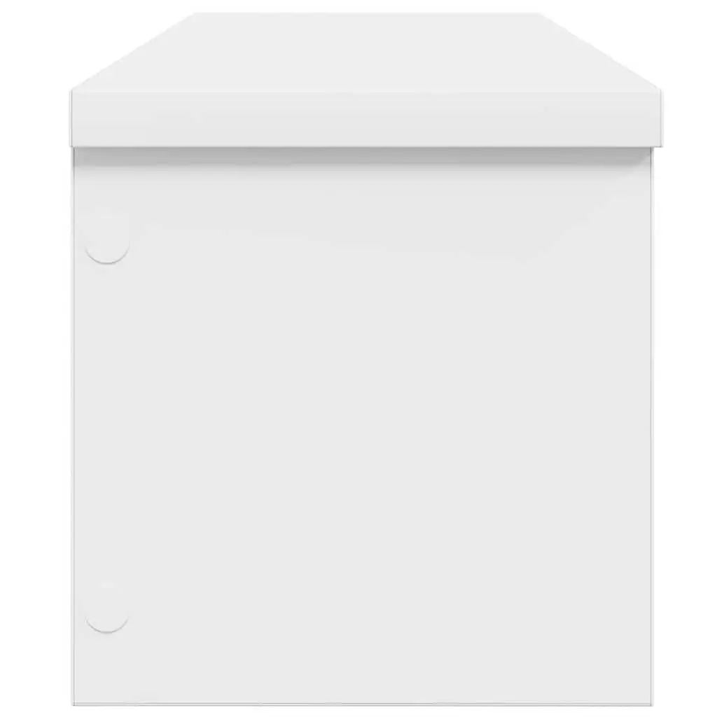 Stackable Kitchen Rack Organiser White 50x15x16cm 2 Piece