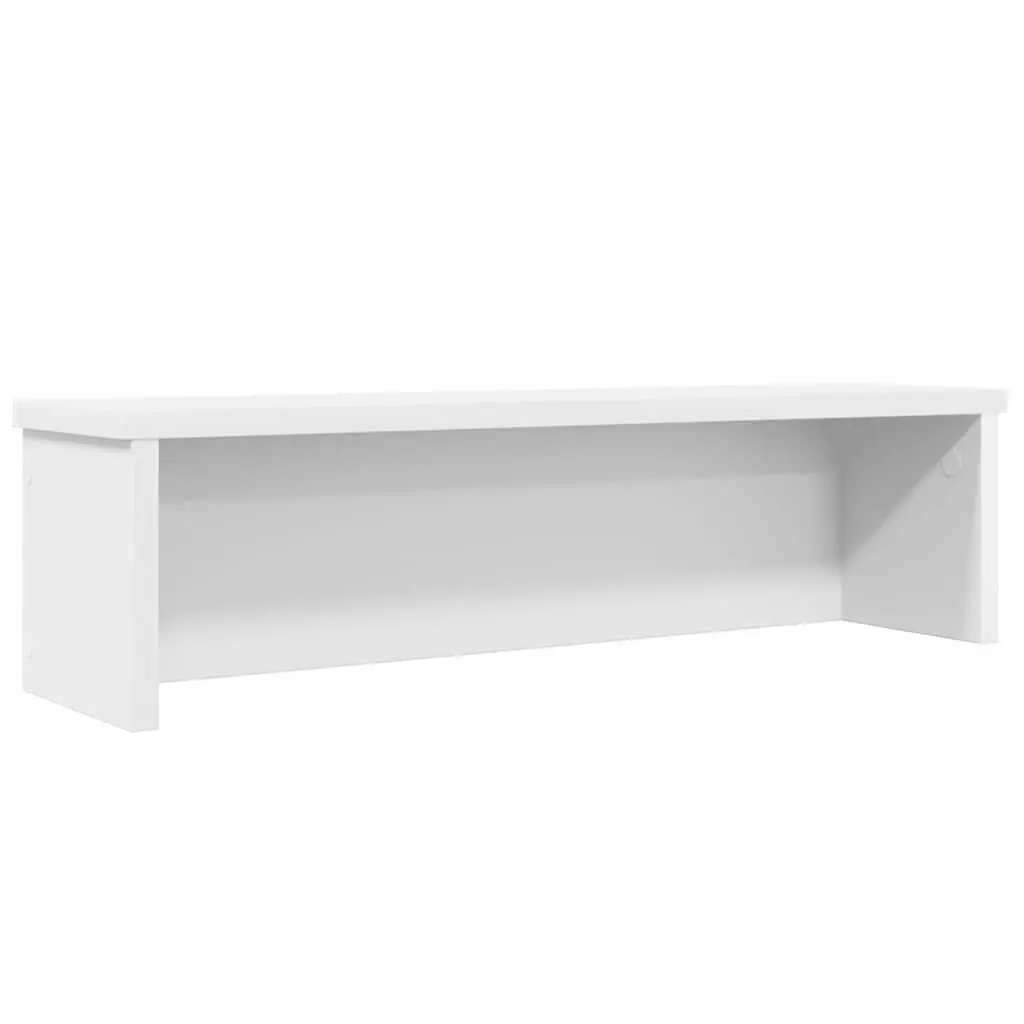 Kitchen Utensil Rack Stackable White Countertop Organiser 60 x 15 x 16 cm