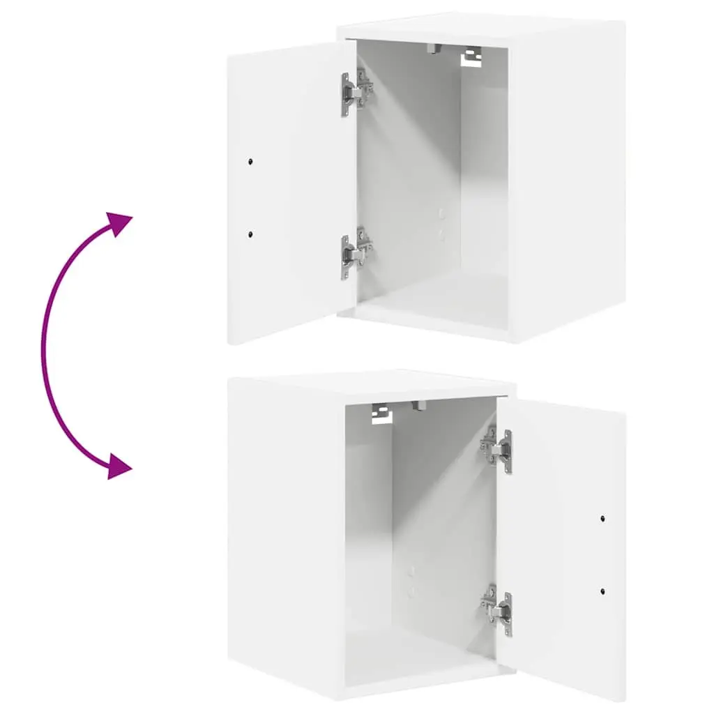 Garage Wall Cabinet White Storage Cupboard Tool Organiser Industrial Engineered