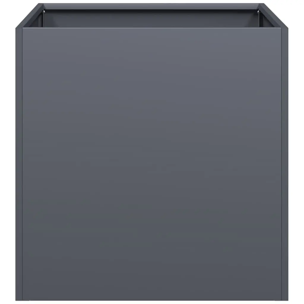 Cold-rolled Steel Planter Box Anthracite 40x40x40 cm