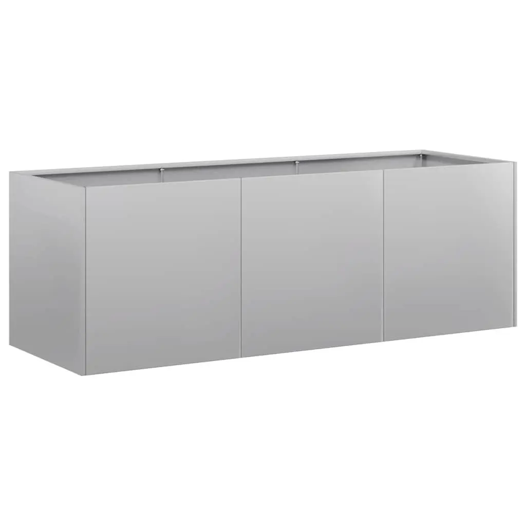 Galvanised Steel Planter Raised Garden Bed Large 120 x 40 x 40 cm