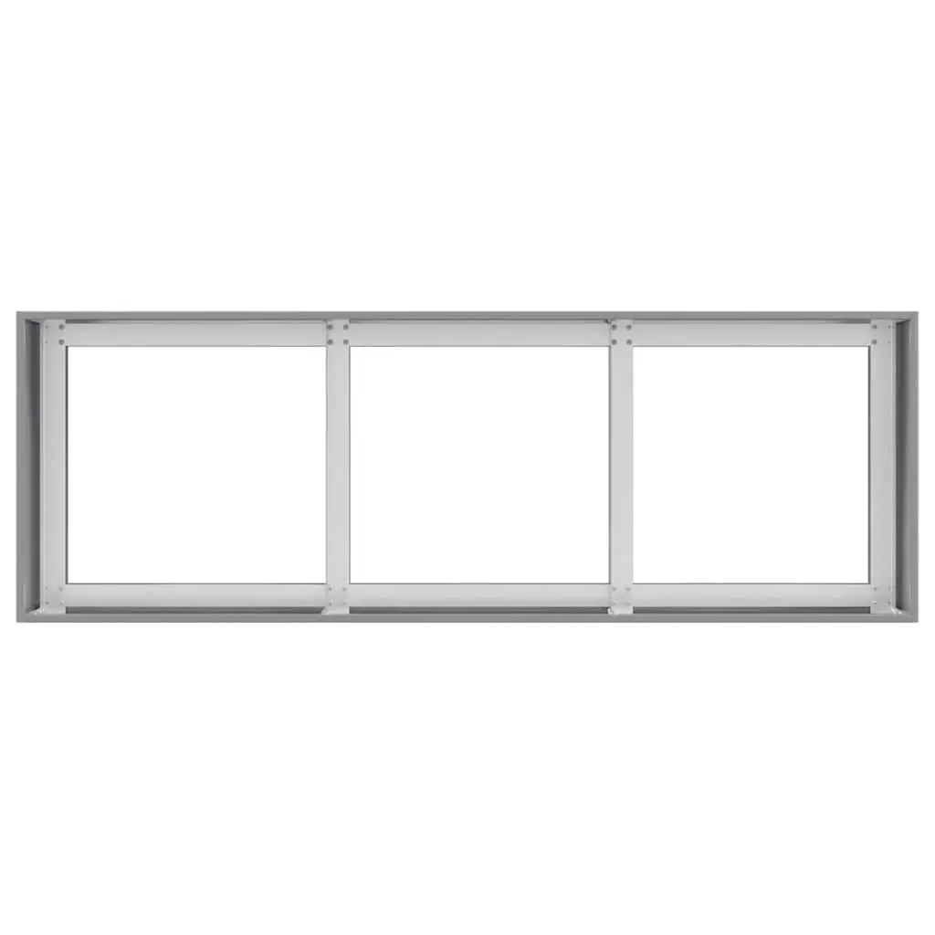 Galvanised Steel Planter Raised Garden Bed Large 120 x 40 x 40 cm