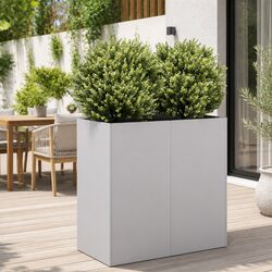 Create a Green Space with Our Galvanised Steel Planter