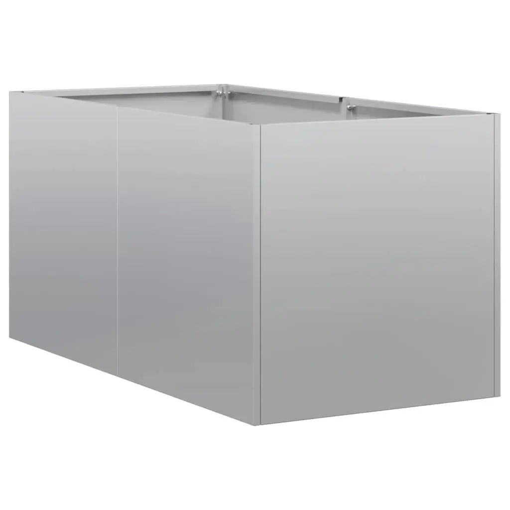 Galvanised Steel Planter Raised Bed 40x80x40cm Outdoor