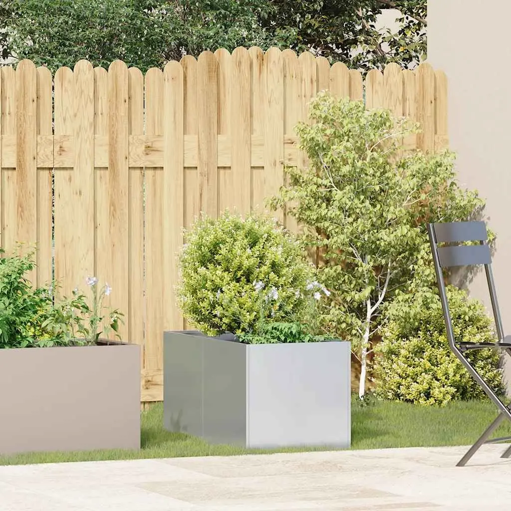 Galvanised Steel Planter Raised Bed 40x80x40cm Outdoor