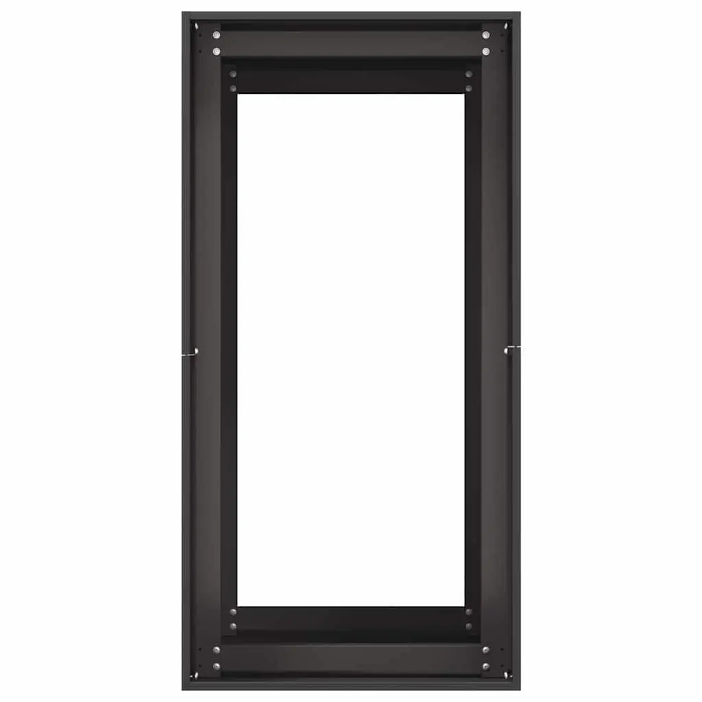 Steel Planter Box Black Raised Garden Bed 40x80x80 cm